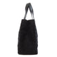 CHANEL Tote Bag Nylon jacquard black New Travel Line MM