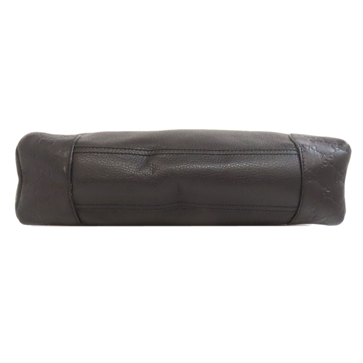 GUCCI Shoulder Bag 257301 leather black GG Signature Shima Outlet