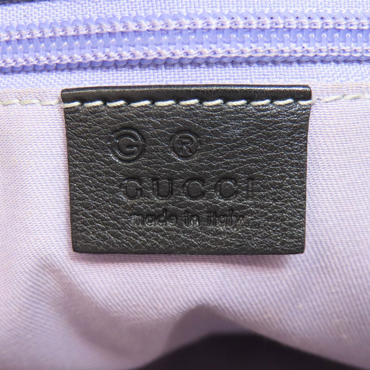 GUCCI Shoulder Bag 257301 leather black GG Signature Shima Outlet