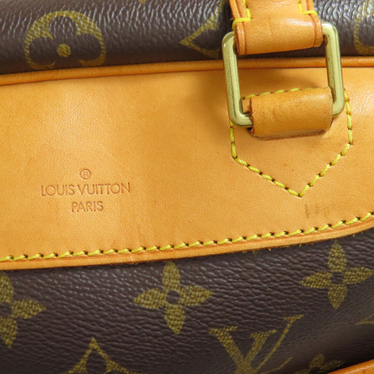 LOUIS VUITTON Handbag M47270 Monogram canvas Brown Deauville