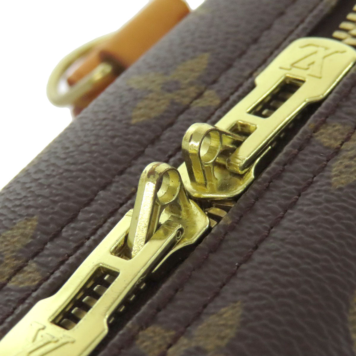 LOUIS VUITTON Handbag M47270 Monogram canvas Brown Deauville
