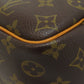 LOUIS VUITTON Handbag M47270 Monogram canvas Brown Deauville