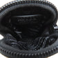 PRADA Accessory pouch Nylon black Logo Metal Mini Pouch RE NYLON