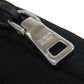 PRADA Accessory pouch Nylon black Logo Metal Mini Pouch RE NYLON