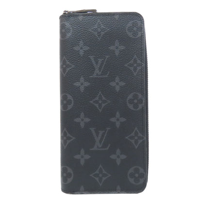 LOUIS VUITTON Long Wallet Purse M62295 Monogram Eclipse black Zippy wallet ã» Vertical