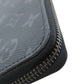 LOUIS VUITTON Long Wallet Purse M62295 Monogram Eclipse black Zippy wallet ã» Vertical