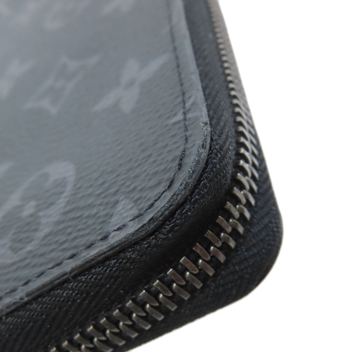 LOUIS VUITTON Long Wallet Purse M62295 Monogram Eclipse black Zippy wallet ã» Vertical