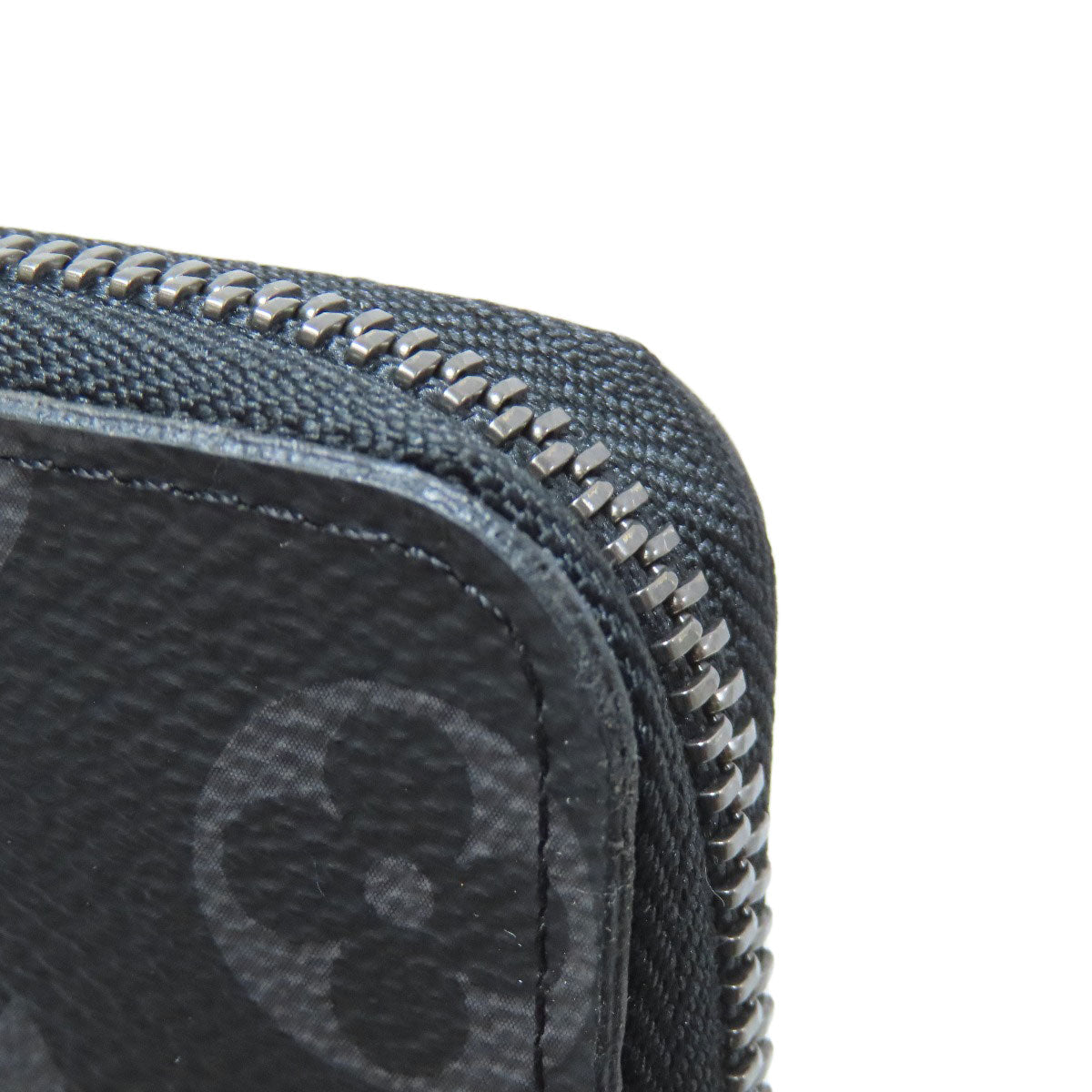 LOUIS VUITTON Long Wallet Purse M62295 Monogram Eclipse black Zippy wallet ã» Vertical