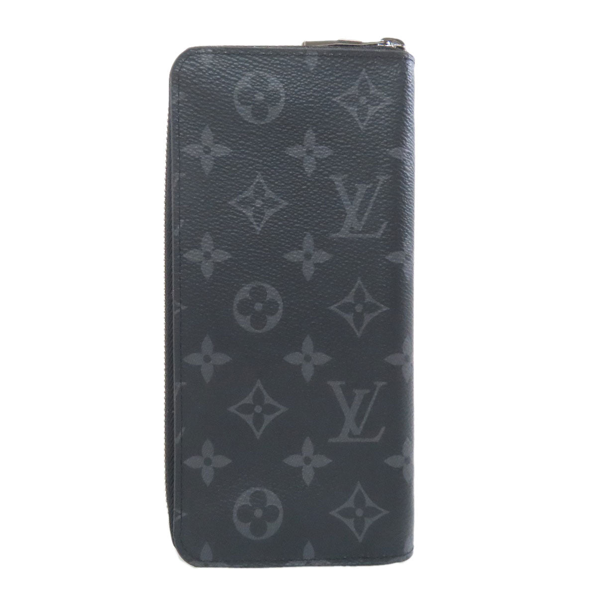 LOUIS VUITTON Long Wallet Purse M62295 Monogram Eclipse black Zippy wallet ã» Vertical