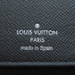 LOUIS VUITTON Long Wallet Purse M62295 Monogram Eclipse black Zippy wallet ã» Vertical