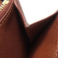 LOUIS VUITTON Long Wallet Purse M62581 Monogram canvas Brown Zippy Organizer