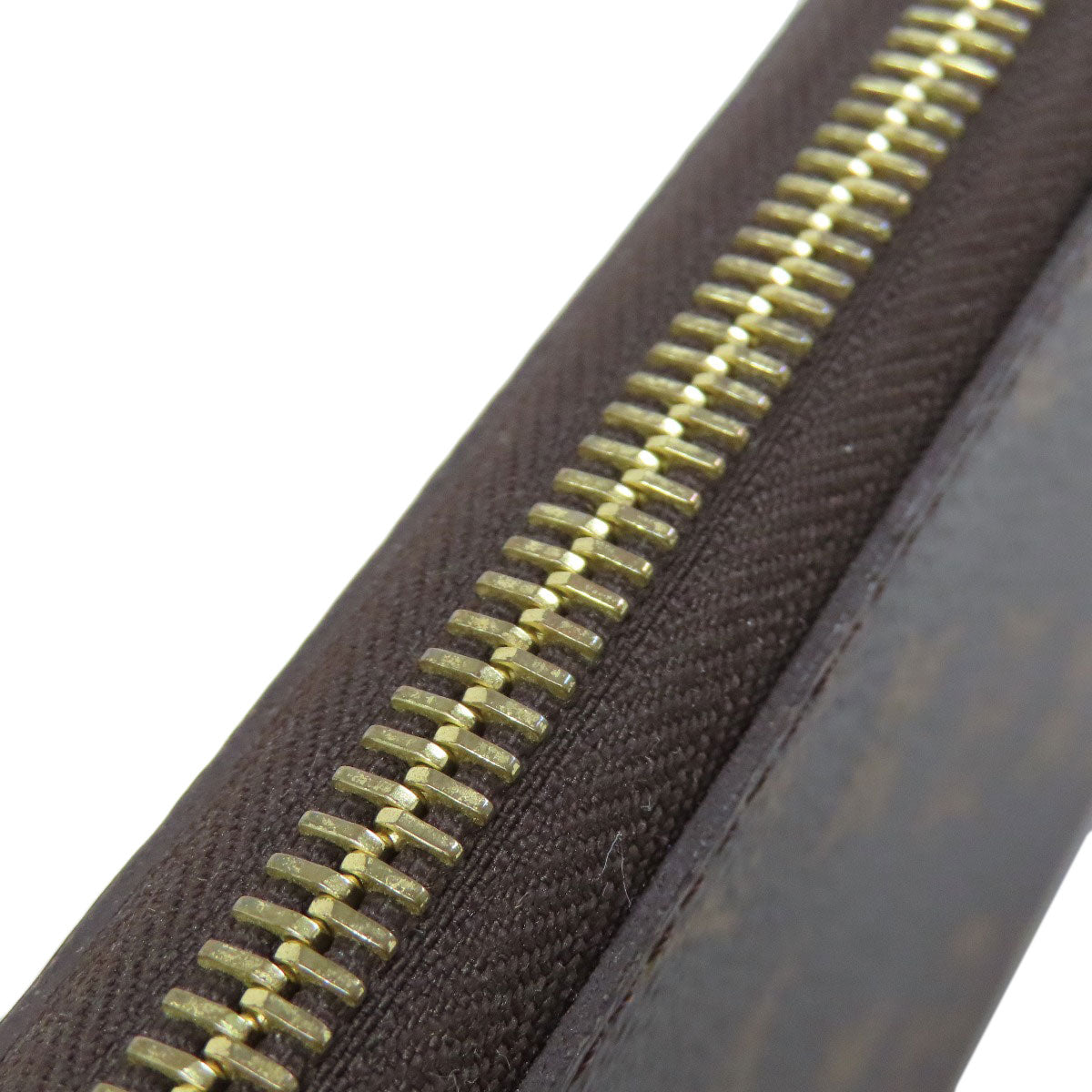 LOUIS VUITTON Long Wallet Purse M62581 Monogram canvas Brown Zippy Organizer
