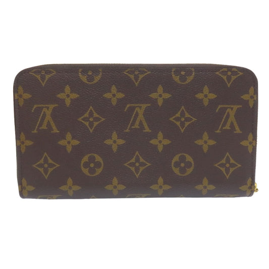 LOUIS VUITTON Long Wallet Purse M62581 Monogram canvas Brown Zippy Organizer