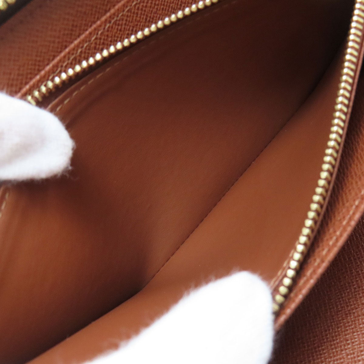 LOUIS VUITTON Long Wallet Purse M62581 Monogram canvas Brown Zippy Organizer