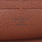 LOUIS VUITTON Long Wallet Purse M62581 Monogram canvas Brown Zippy Organizer