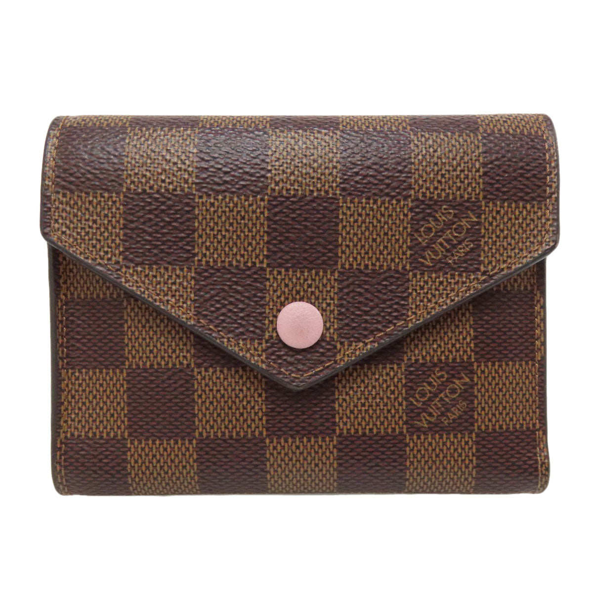 LOUIS VUITTON Bifold Wallet M62360 Monogram canvas Brown Portefeuille Victorine