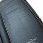 LOUIS VUITTON Long Wallet Purse Damier canvas black Zippy wallet ã» Vertical