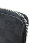 LOUIS VUITTON Long Wallet Purse Damier canvas black Zippy wallet ã» Vertical
