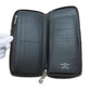 LOUIS VUITTON Long Wallet Purse Damier canvas black Zippy wallet ã» Vertical