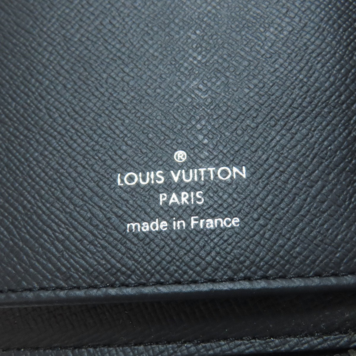 LOUIS VUITTON Long Wallet Purse Damier canvas black Zippy wallet ã» Vertical