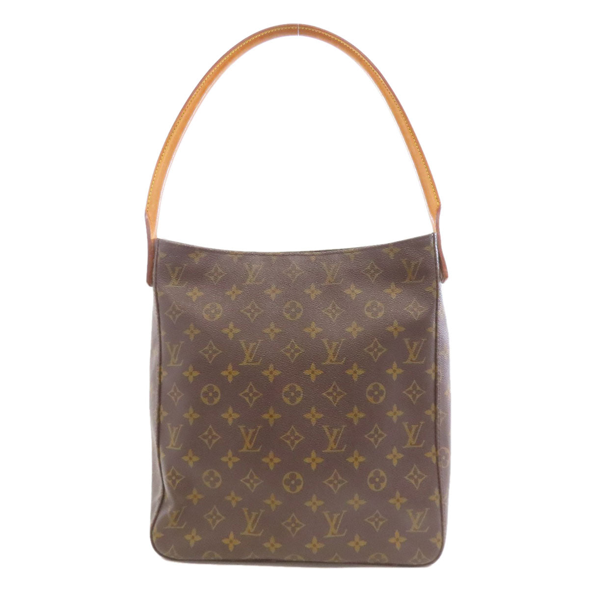 LOUIS VUITTON Tote Bag M51146 Monogram canvas Brown LoopingMM