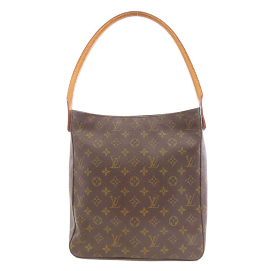 LOUIS VUITTON Tote Bag M51146 Monogram canvas Brown LoopingMM