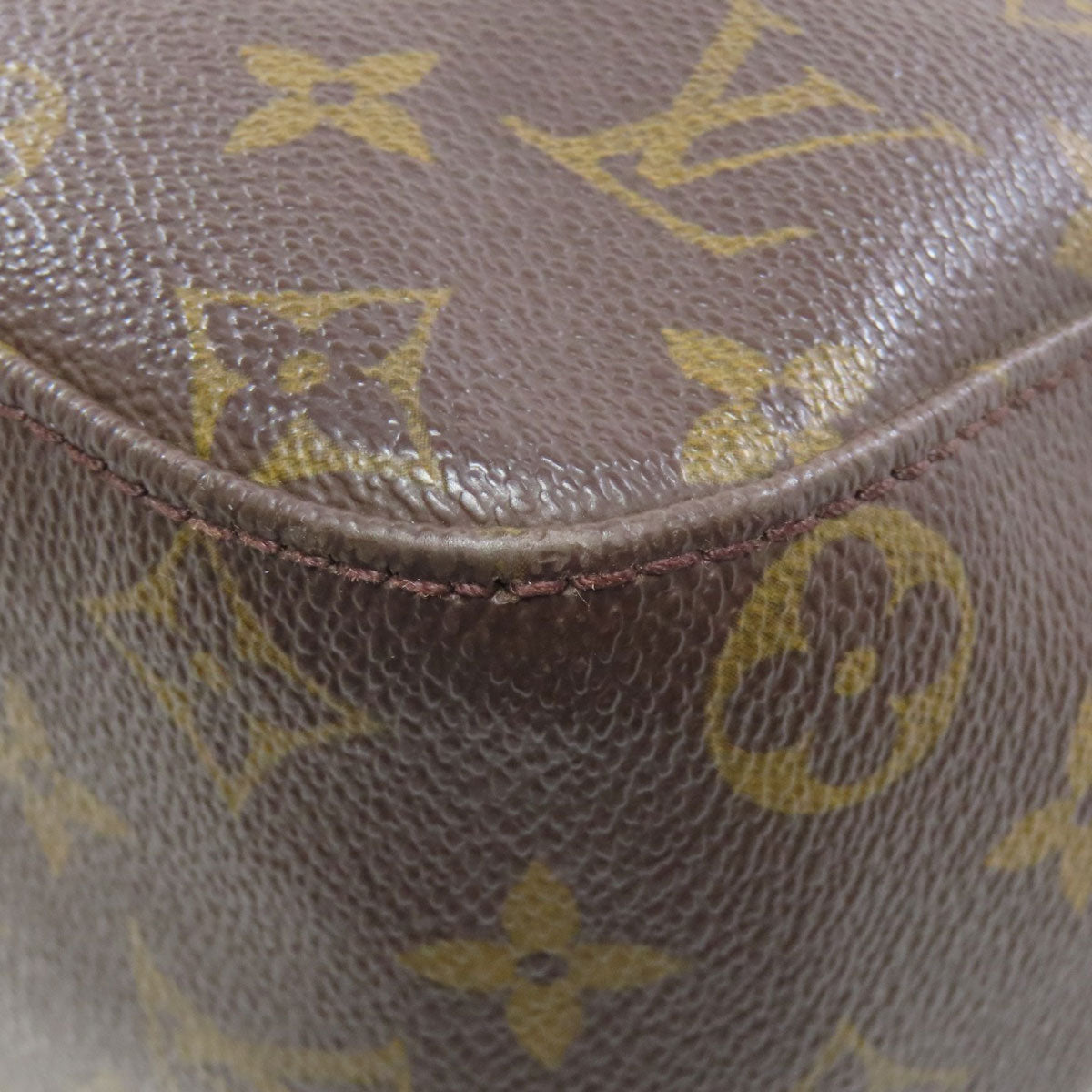 LOUIS VUITTON Tote Bag M51146 Monogram canvas Brown LoopingMM