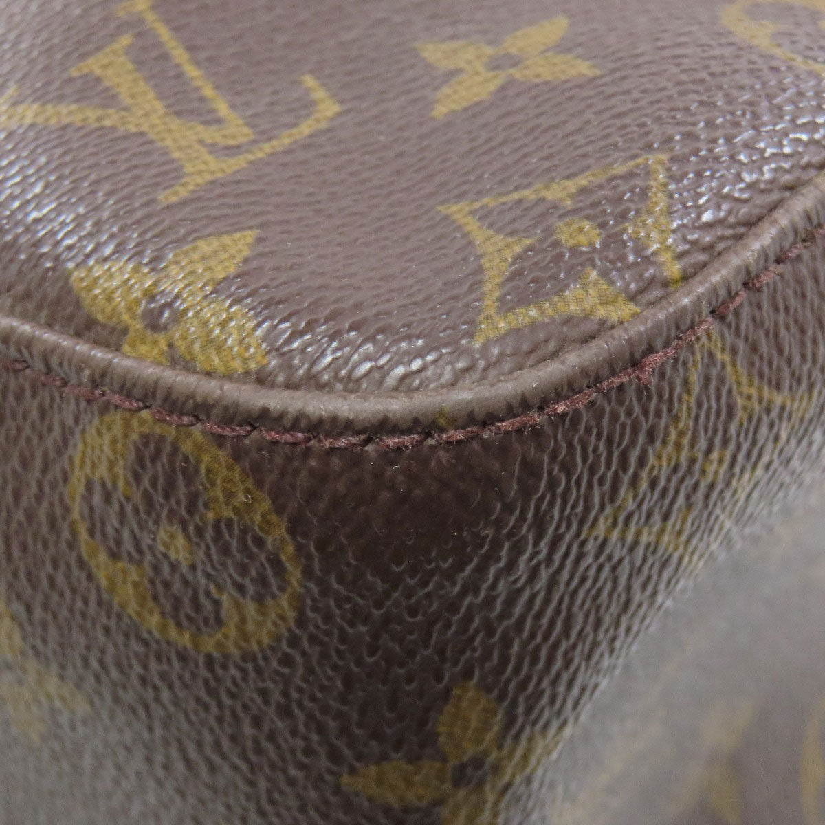 LOUIS VUITTON Tote Bag M51146 Monogram canvas Brown LoopingMM