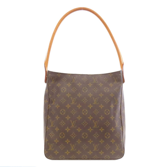LOUIS VUITTON Tote Bag M51146 Monogram canvas Brown LoopingMM