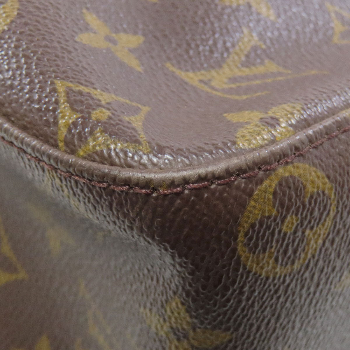 LOUIS VUITTON Tote Bag M51146 Monogram canvas Brown LoopingMM