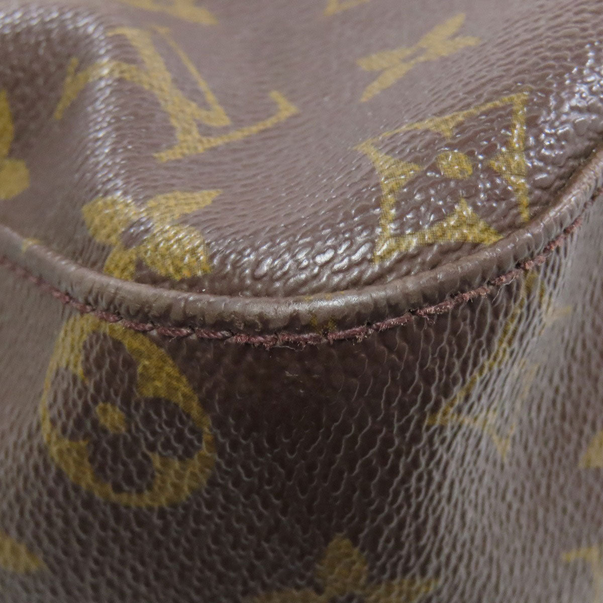 LOUIS VUITTON Tote Bag M51146 Monogram canvas Brown LoopingMM