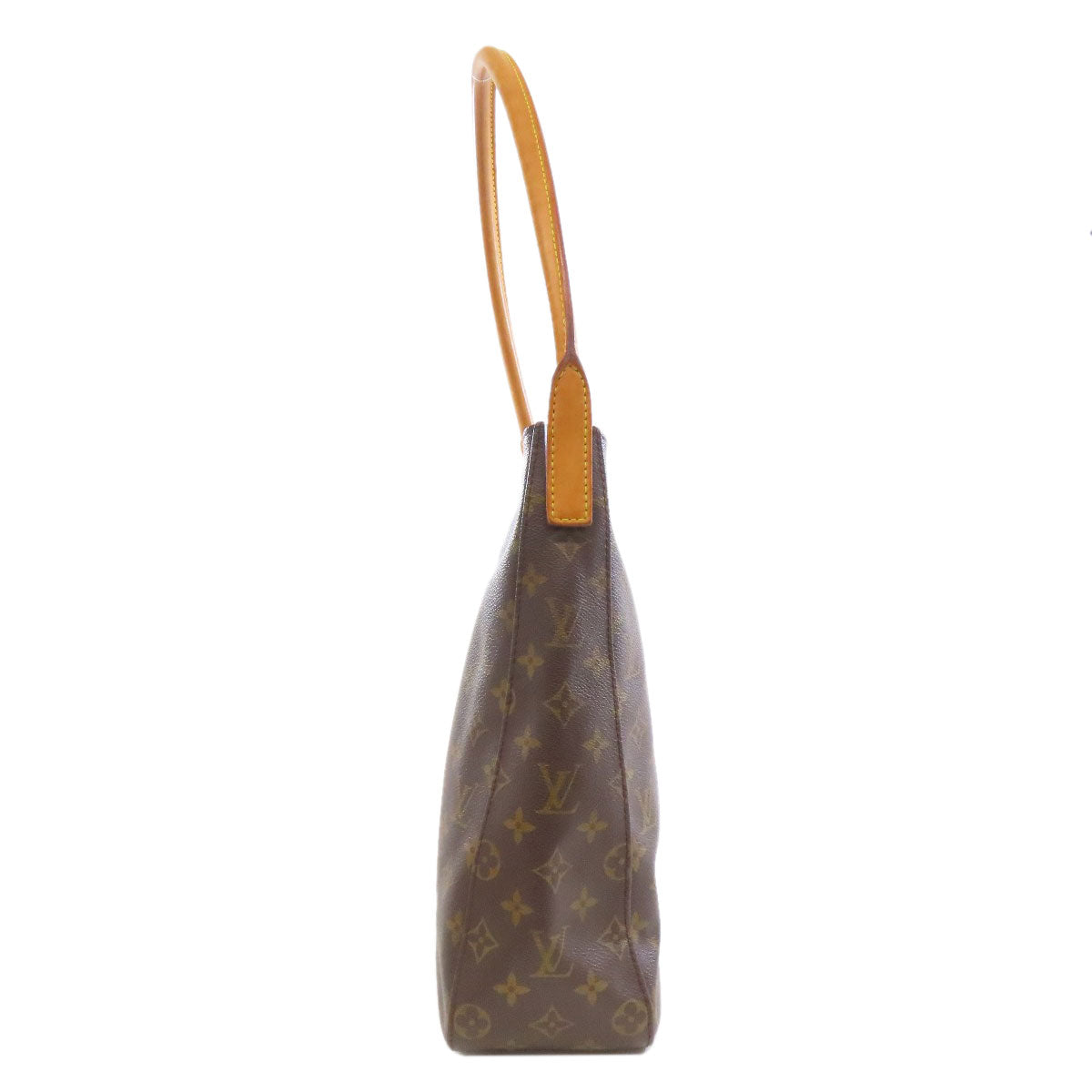 LOUIS VUITTON Tote Bag M51146 Monogram canvas Brown LoopingMM