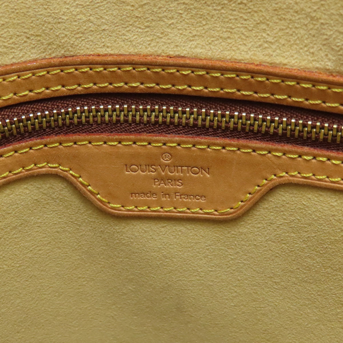 LOUIS VUITTON Tote Bag M51146 Monogram canvas Brown LoopingMM