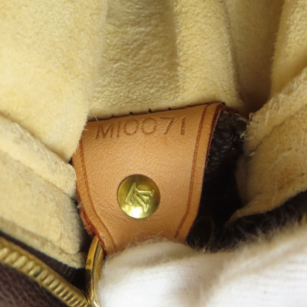 LOUIS VUITTON Tote Bag M51146 Monogram canvas Brown LoopingMM