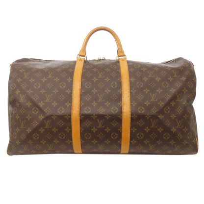 LOUIS VUITTON Boston Duffel bag M41422 Monogram canvas Brown Keepall 60