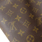 LOUIS VUITTON Boston Duffel bag M41422 Monogram canvas Brown Keepall 60