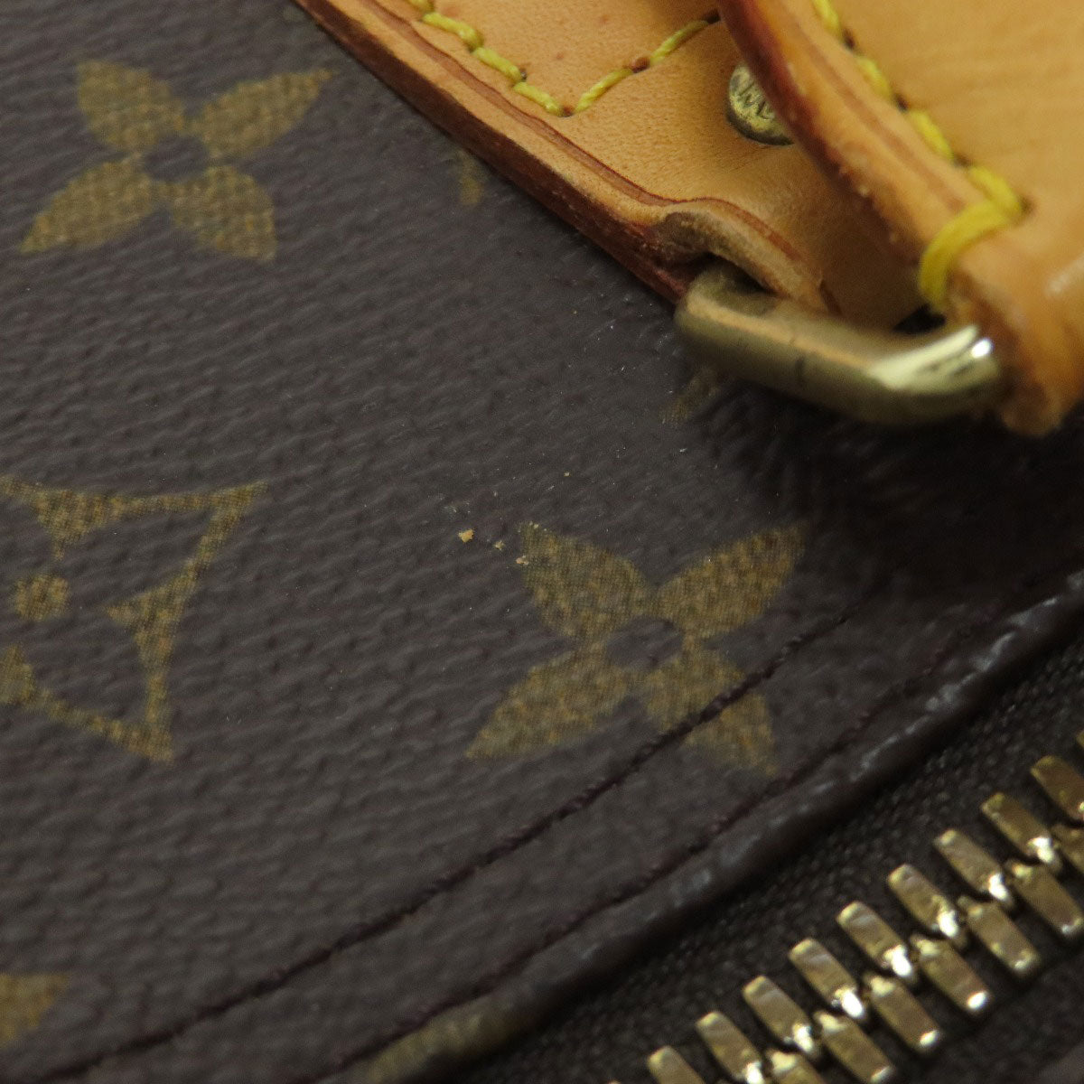 LOUIS VUITTON Boston Duffel bag M41422 Monogram canvas Brown Keepall 60