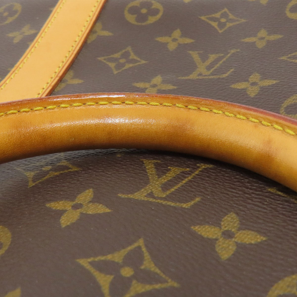 LOUIS VUITTON Boston Duffel bag M41422 Monogram canvas Brown Keepall 60