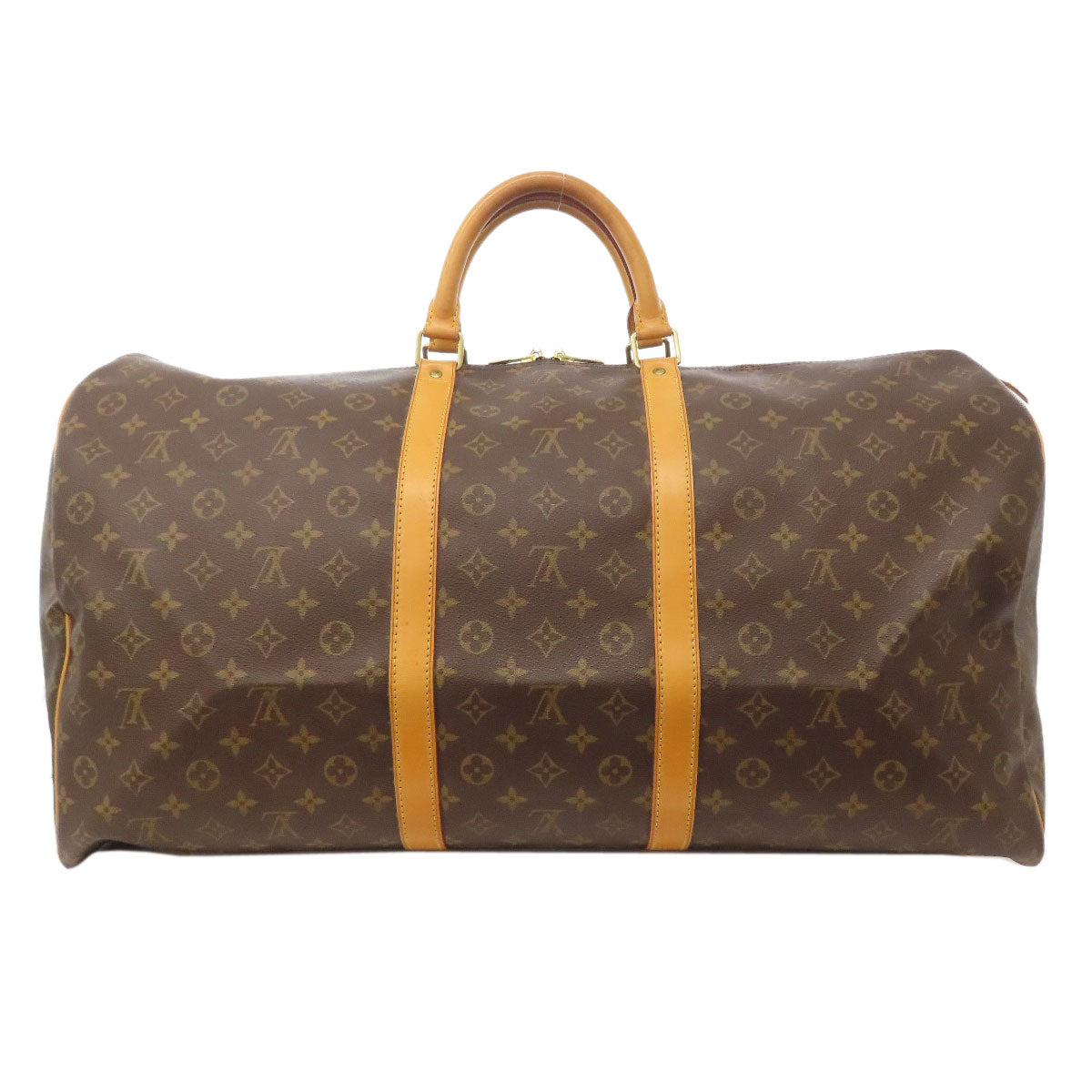 LOUIS VUITTON Boston Duffel bag M41422 Monogram canvas Brown Keepall 60