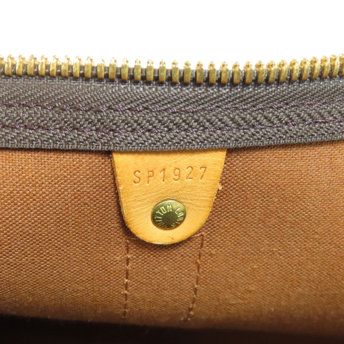 LOUIS VUITTON Boston Duffel bag M41422 Monogram canvas Brown Keepall 60