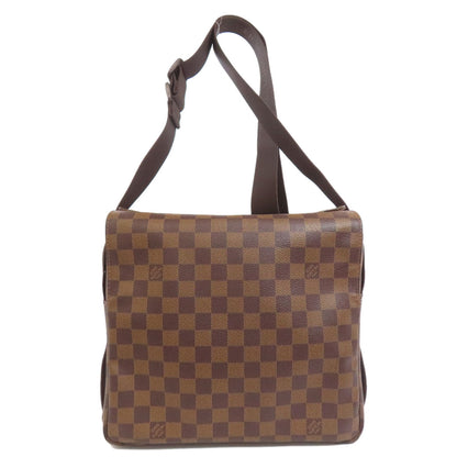 LOUIS VUITTON Shoulder Bag N45255 Damier canvas Brown Naviglio