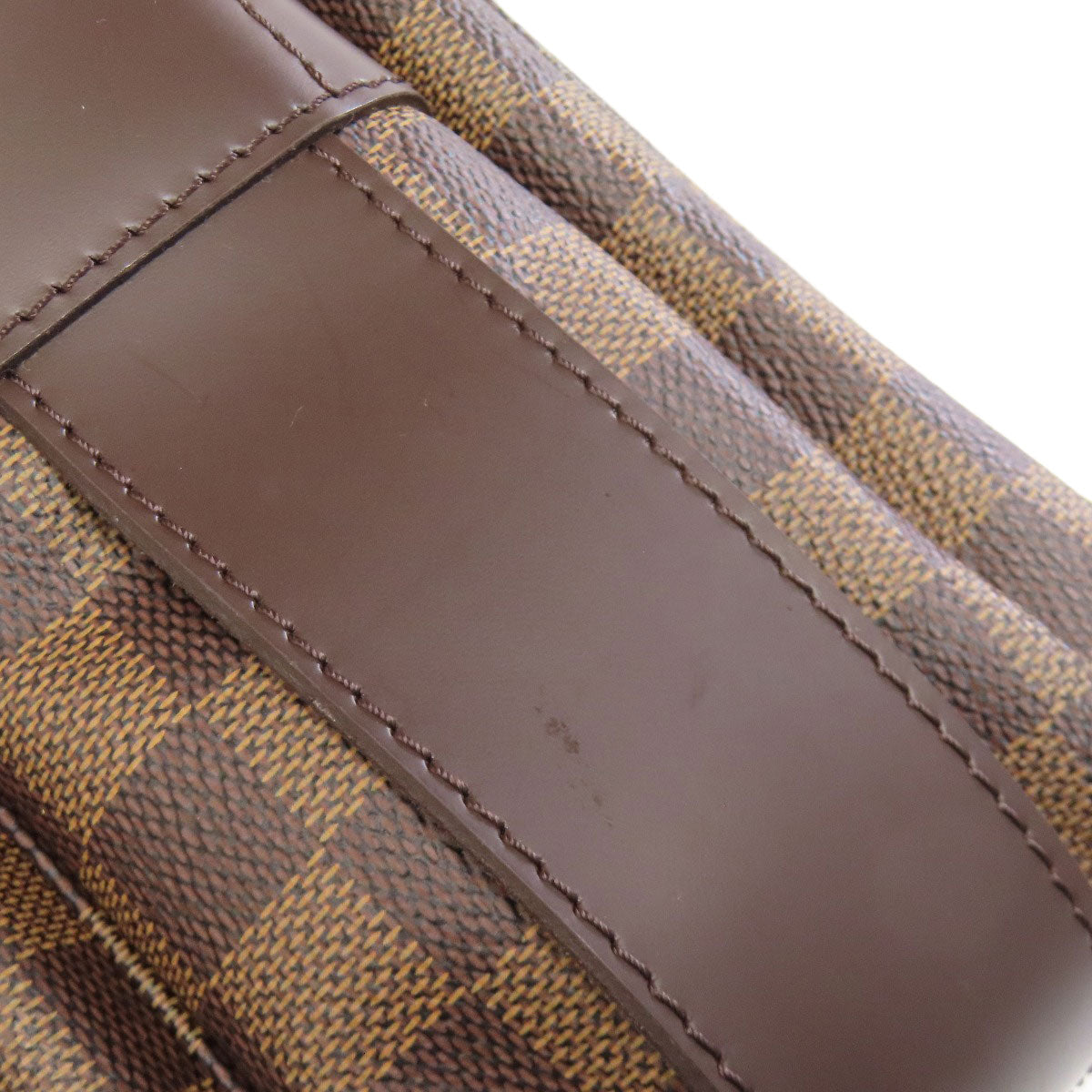 LOUIS VUITTON Shoulder Bag N45255 Damier canvas Brown Naviglio