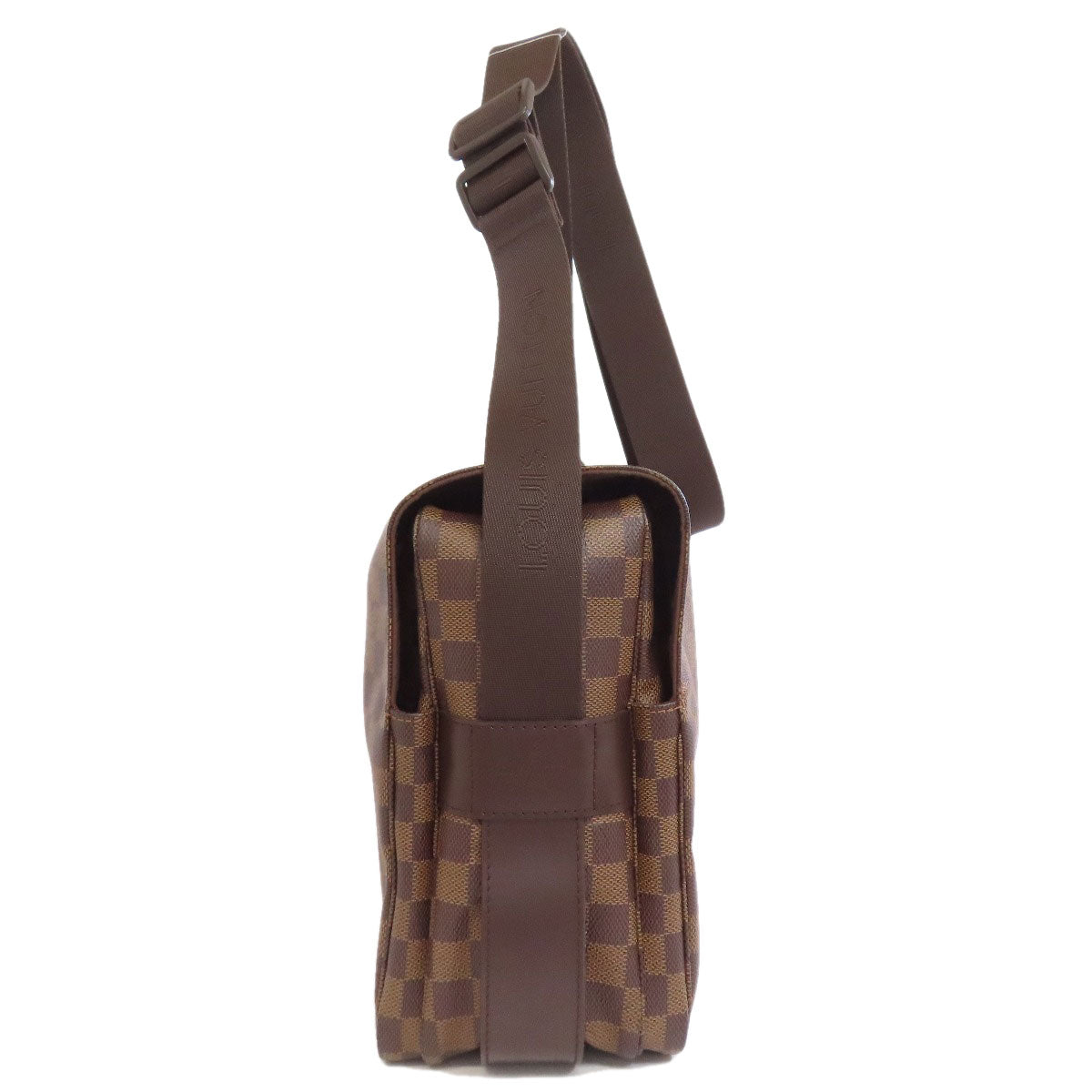 LOUIS VUITTON Shoulder Bag N45255 Damier canvas Brown Naviglio