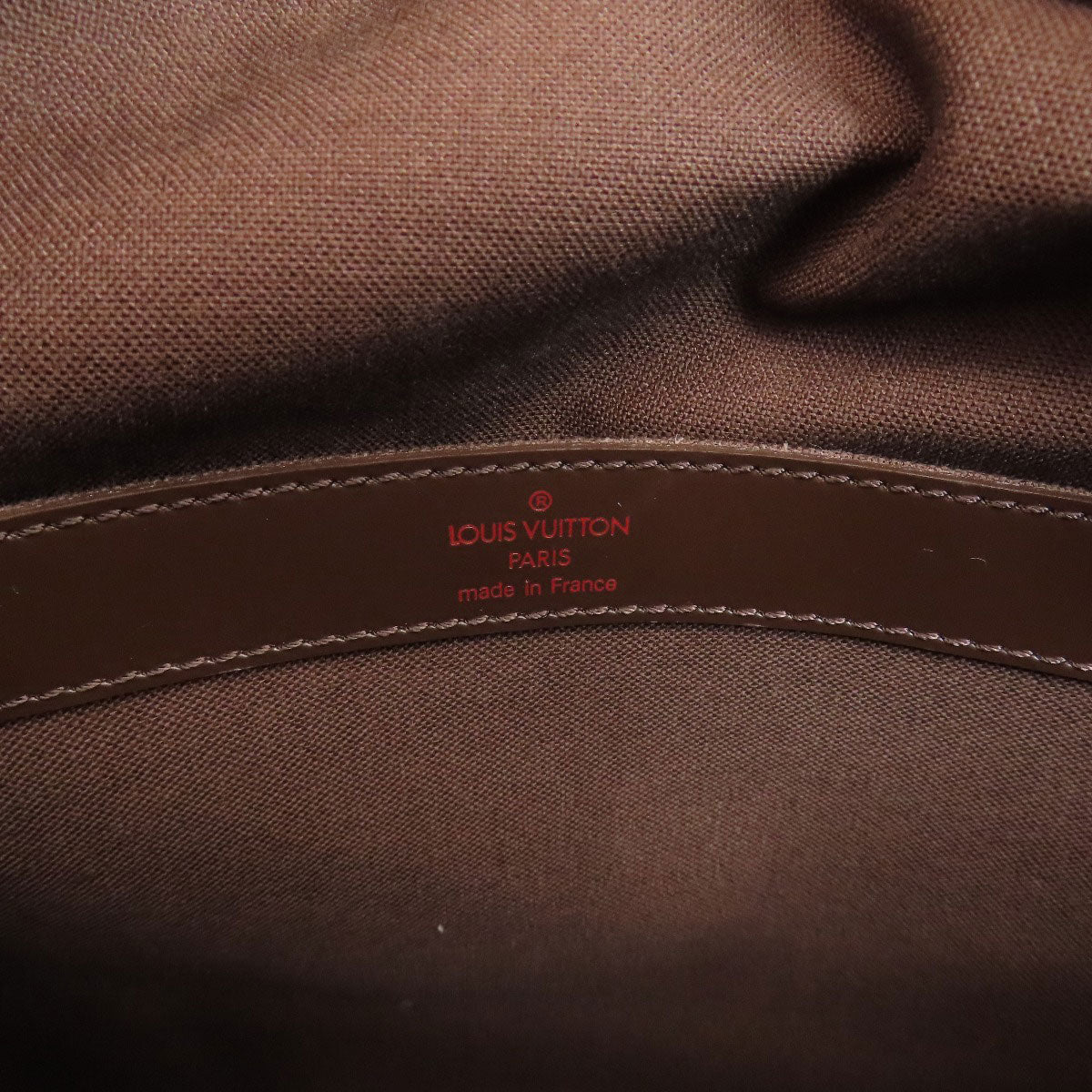 LOUIS VUITTON Shoulder Bag N45255 Damier canvas Brown Naviglio