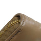 LOUIS VUITTON Long Wallet Purse M81511 lambskin Brown Zippy wallet