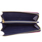 LOUIS VUITTON Long Wallet Purse M69415 Ann Platt Navy Portefeuille Clemence