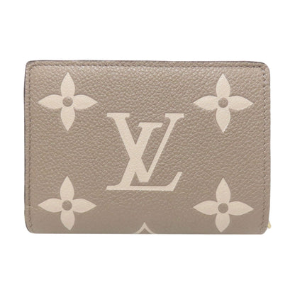 LOUIS VUITTON Bifold Wallet M82370 Ann Platt beige Portefeuille Clare