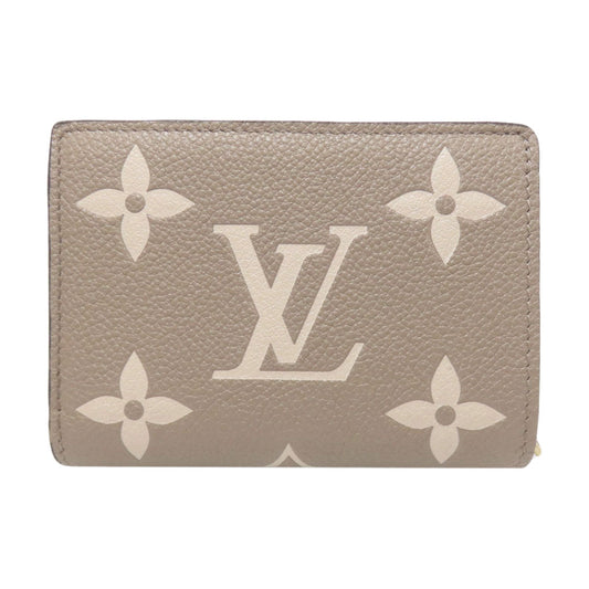 LOUIS VUITTON Bifold Wallet M82370 Ann Platt beige Portefeuille Clare