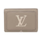 LOUIS VUITTON Bifold Wallet M82370 Ann Platt beige Portefeuille Clare