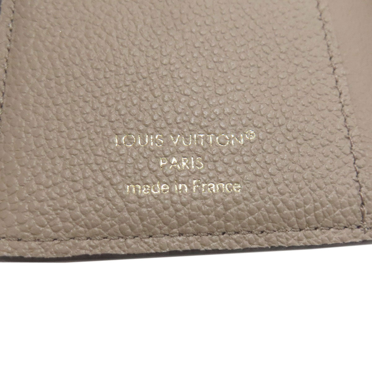 LOUIS VUITTON Bifold Wallet M82370 Ann Platt beige Portefeuille Clare
